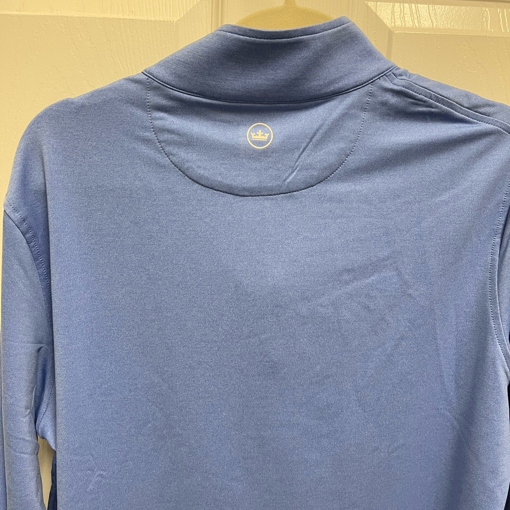 Peter Millar Blue Quarter Zip Pullover - image 8